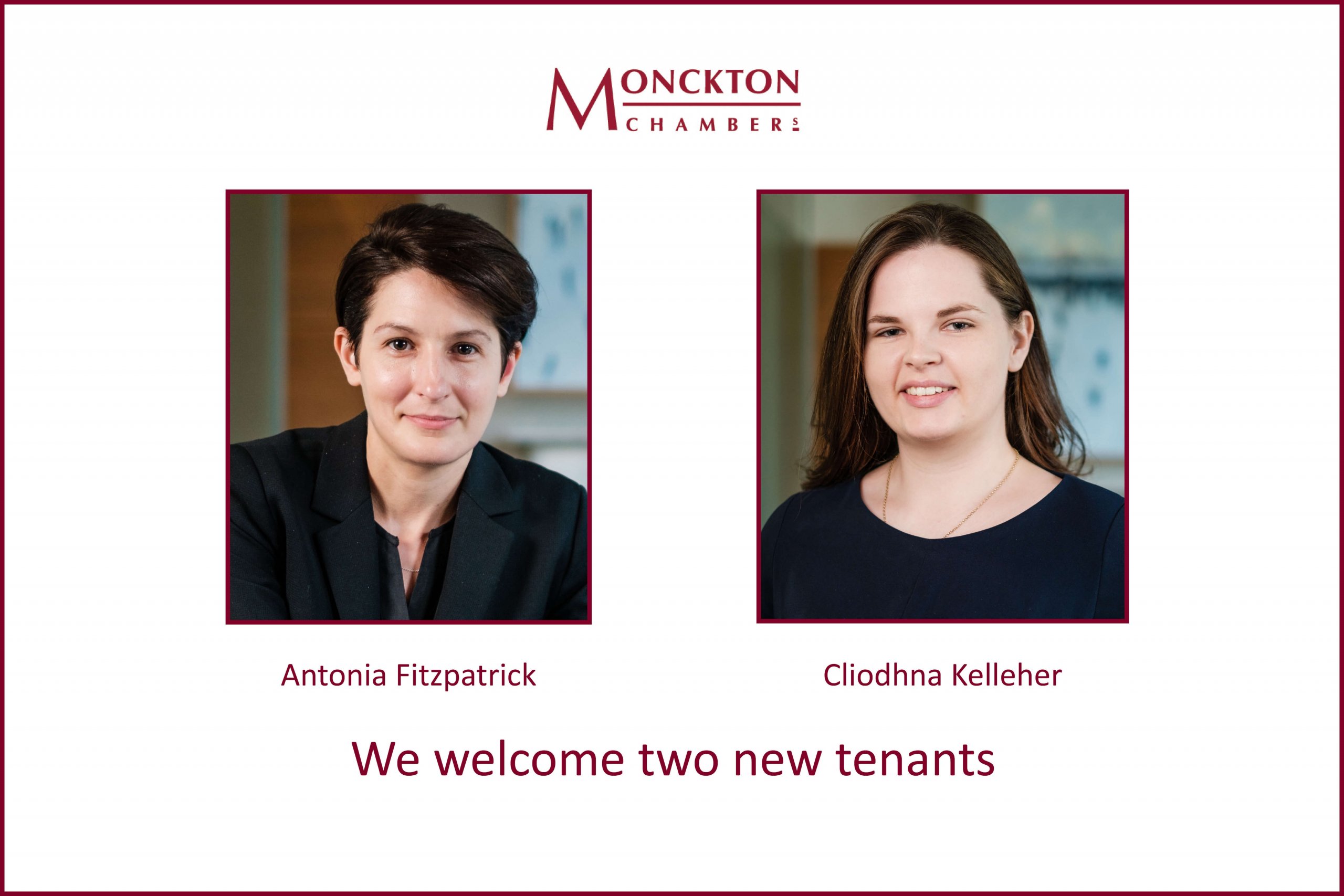 We Welcome Two New Tenants Antonia Fitzpatrick And Cliodhna Kelleher Monckton Chambers We Welcome Two New Tenants Antonia Fitzpatrick And Cliodhna Kelleher Monckton Chambers